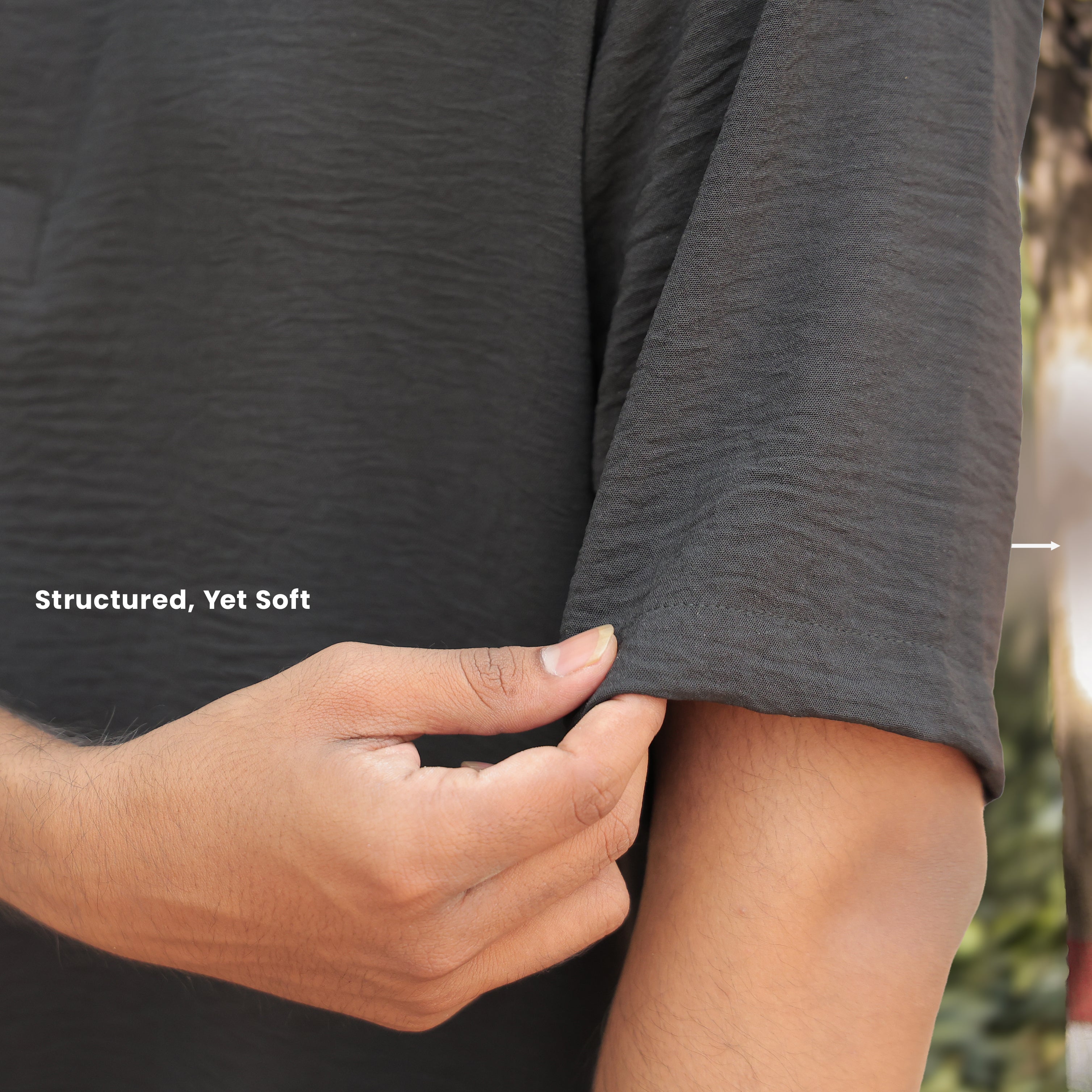 Mono Line Black Shirt